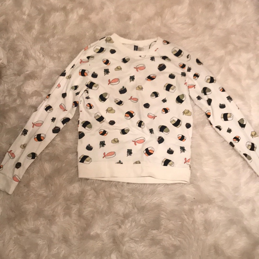 H&M sushi sweatshirt